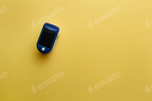 Preview: diagnostics of coronaviruses and pneumonia device heart rate monitor measures the soturation of the