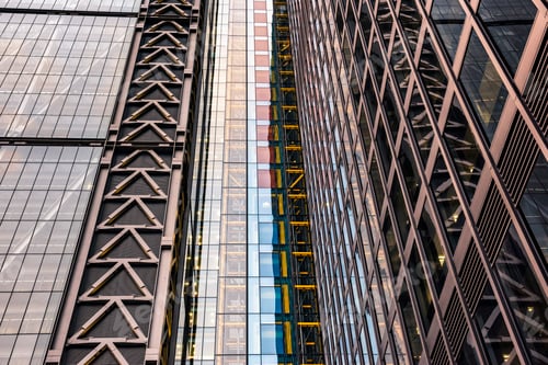 Preview: Office buildings in The City of London, London, England