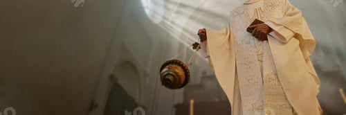 Preview: Header of Besmoking Nave in Church