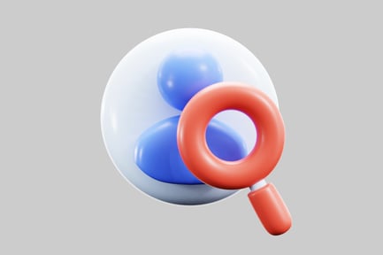 Preview: User search magnifying glass