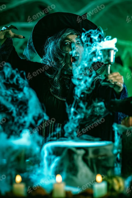 Preview: Witch Drinks Magic Potion
