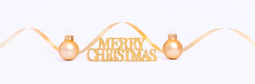 Visualização: banner de Feliz Natal.