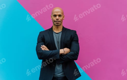 Preview: Young businessman going to work in the morning