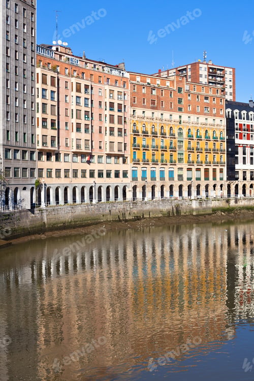 Preview: Bilbao, Basque Country, Spain cityscape