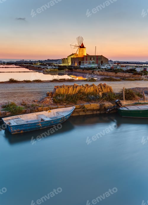 Preview: Dawn at the saltpans of Marsala