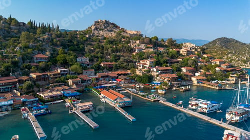 Preview: Uçagiz village of Kekova on the Lycian Way in Turkey