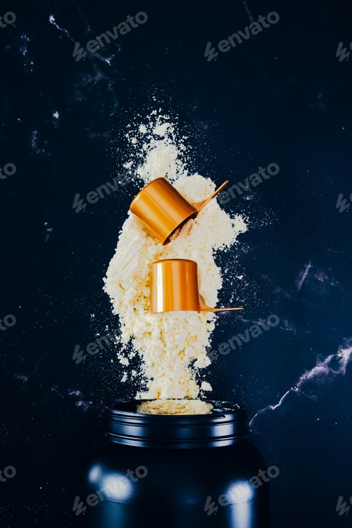 Preview: Vanilla flavored protein shake.