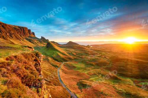 Preview: Magical sunrise over the Quiraing on the Isle of Skye