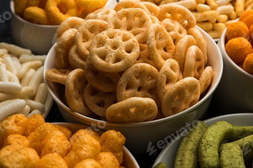Preview: Group of Crunchy Snacks