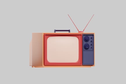 Preview: Vintage cartoon television set