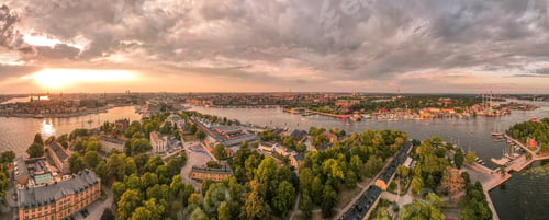 Preview: Stockholm panorama from the air