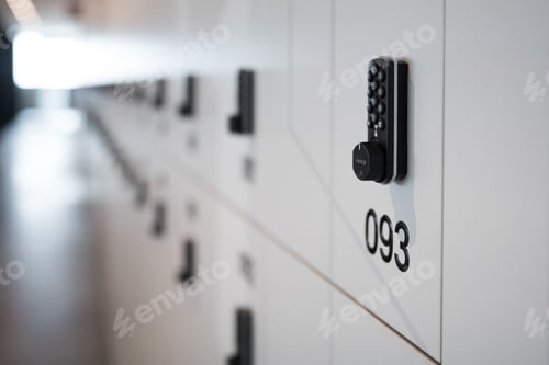 Preview: Row of lockers