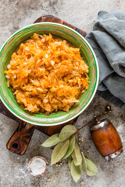 Preview: Braised or stewed cabbage, sauerkraut