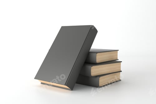 Preview: book, mockup, cover, textbook, realistic