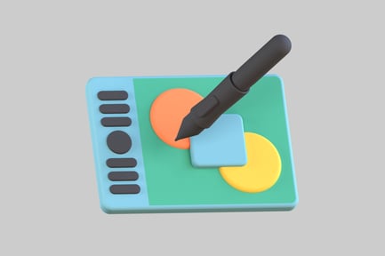 Aperçu: Tablette à dessin avec stylet numérique