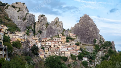 Preview: Explore the charm of Castelmezzano, a village among stunning rock formations in Italy