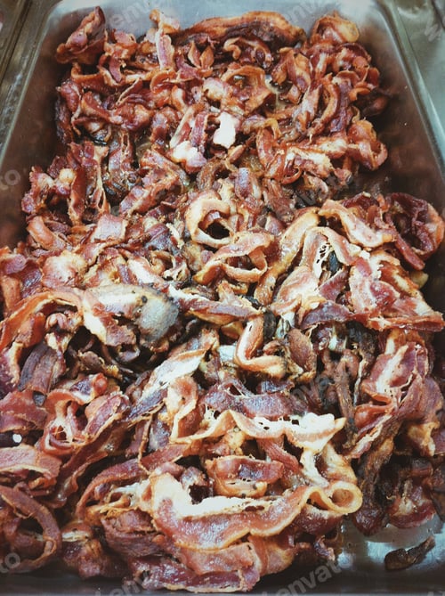 Preview: New York deli - container full of bacon