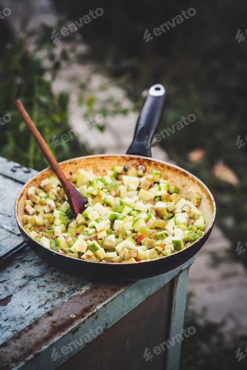 Preview: Vegetable Stew Vegetable Ragout In A Pan