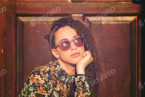 Preview: Fashionable Girl On The Street.