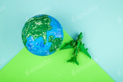 Preview: Sustainable eco friendly flight concept.