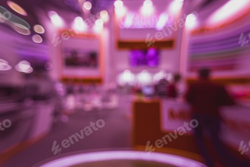 Preview: Background Blur. Blurred- Bokeh Lights