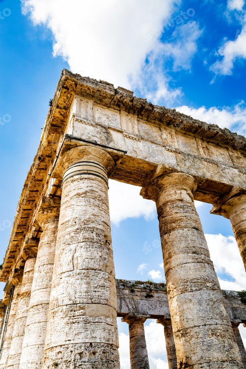 Preview: Ancient Temple Ruins in Segesta Sicily
