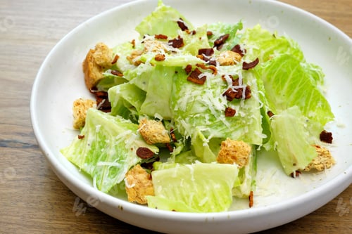 Preview: Caesar Salad On The Table