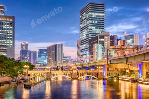 Preview: Osaka, Japan Cityscape