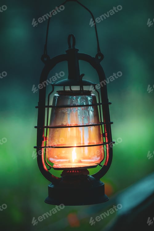 Preview: Old German Wehrmacht Times Of World War II Vintage Lantern With