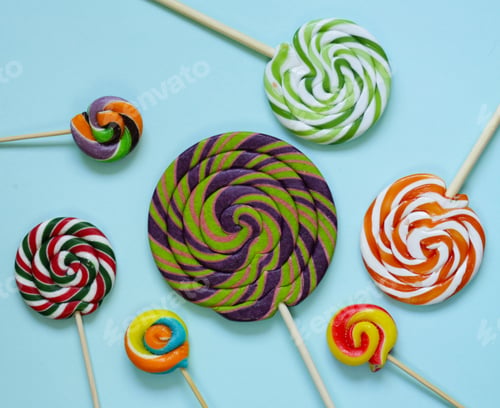 Preview: Colorful Lolly Pop Candy
