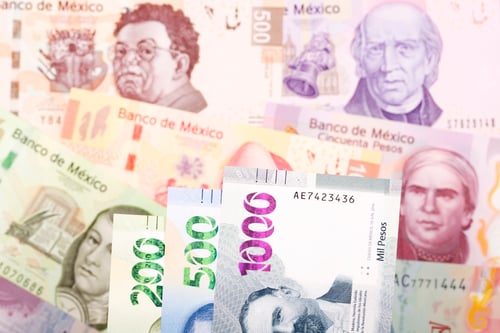 Preview: Mexican Pesos a business background