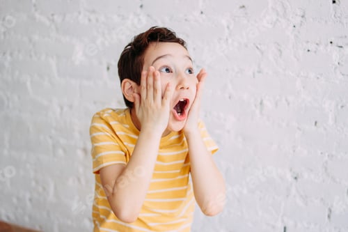 Preview: Emotional boy at studio