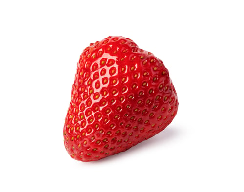 Close Up of a Fresh Red Strawberry