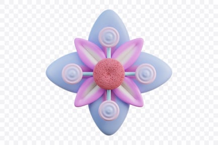 Preview: Pastel Celimatis Flower