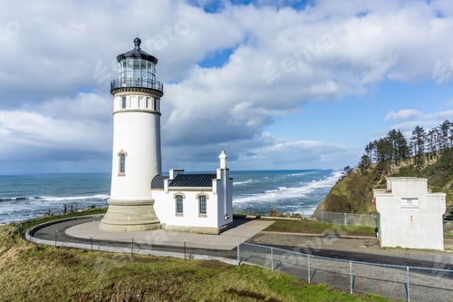 Preview: A View Of The Lighthouse At Cape Disappointment State Park In Washington State
