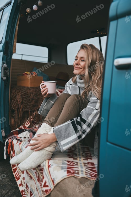 Preview: Enjoying hot drink.