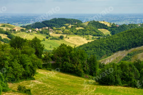 Preview: Rural landscape near San Polo and Canossa, Emilia-Romagna