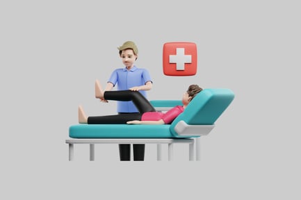 Preview: Physiotherapy patient treatment