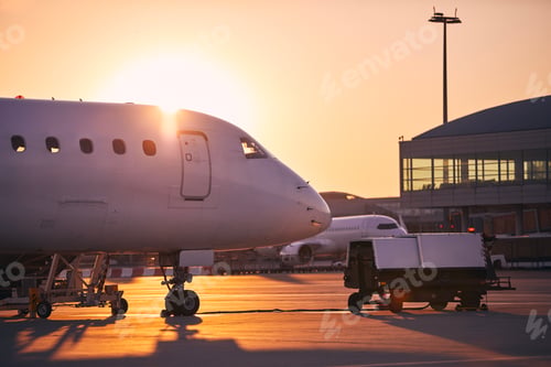 Preview: Preparation of airplanes before flight