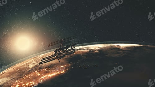 Preview: International Space Station flies over Earth