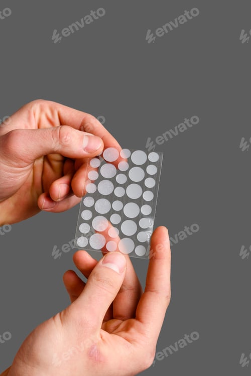 Preview: Effective acne bandage for treating zits on sensitive problem skin