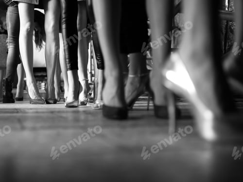 Preview: Fashion Show, Catwalk Runway Show Event Backstage Photo.