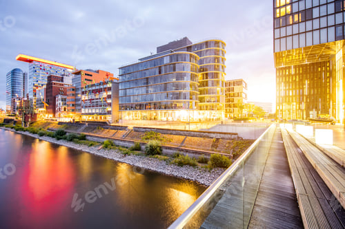 Preview: Dusseldorf city in Germany