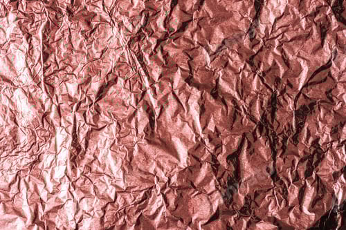 Preview: Crinkled Paper Texture in Reddish Brown Light