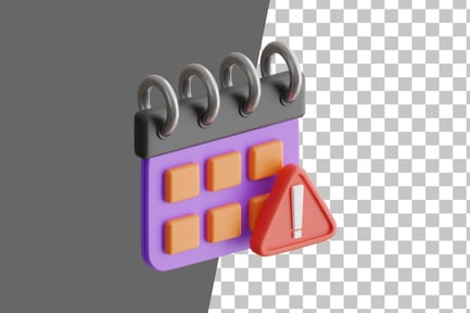 Preview: Schedule 3D Icon