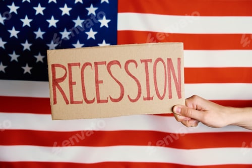 Preview: Recession in usa financial system and world economic crisis concept