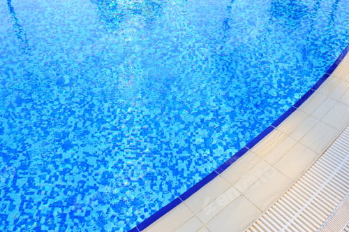 Preview: Swimming pool at hotel close-up