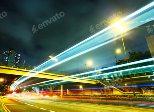 Preview: Traffic light on highway