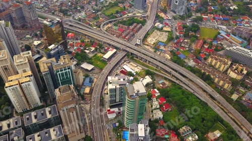 Preview: Kuala Lumpur Downtown, Malaysia, urban city in Asia.