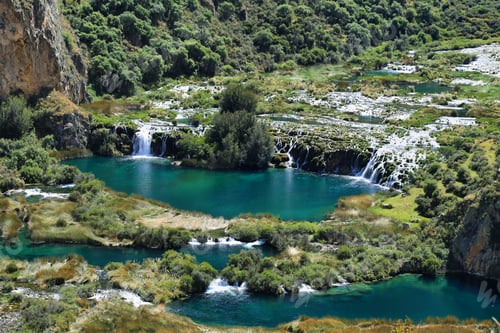 Preview: Clear waters of Cañete river near Vilca village, Peru